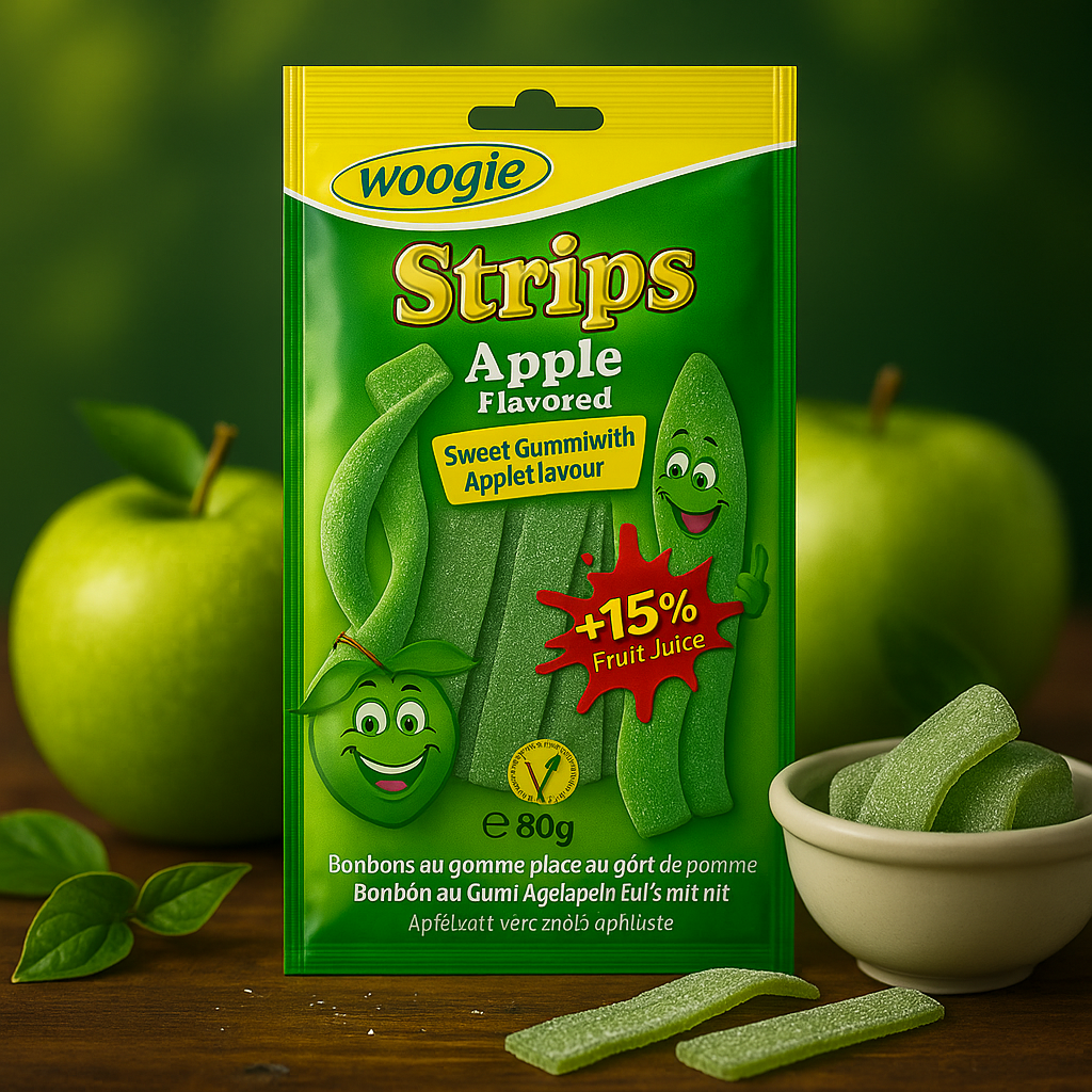 Woogie Apple Stripes 80g