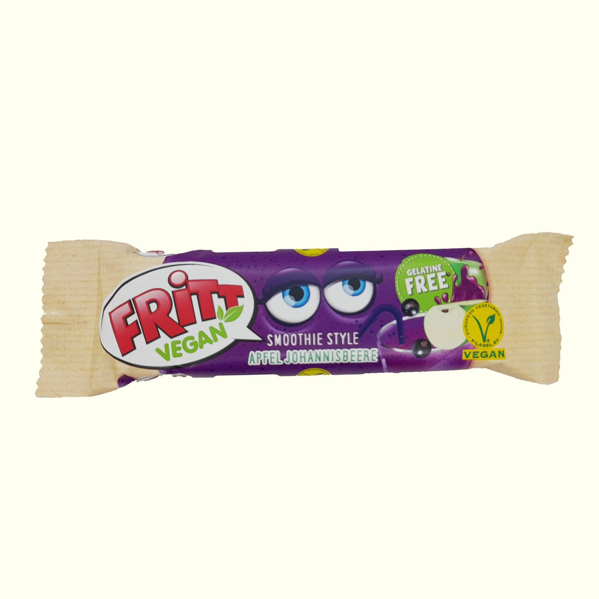 Fritt Vegan Kaubonbon Apfel & Johannisbeere 56g - TopCandy