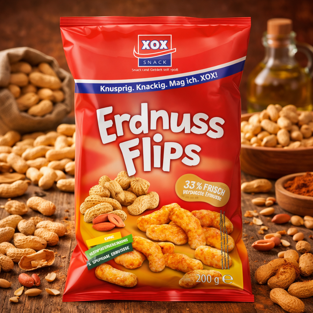XOX Erdnuss Flips 200g