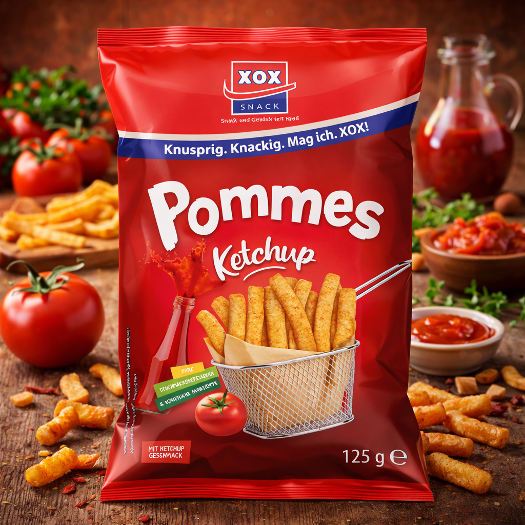 XOX Pommes Ketchup 125g