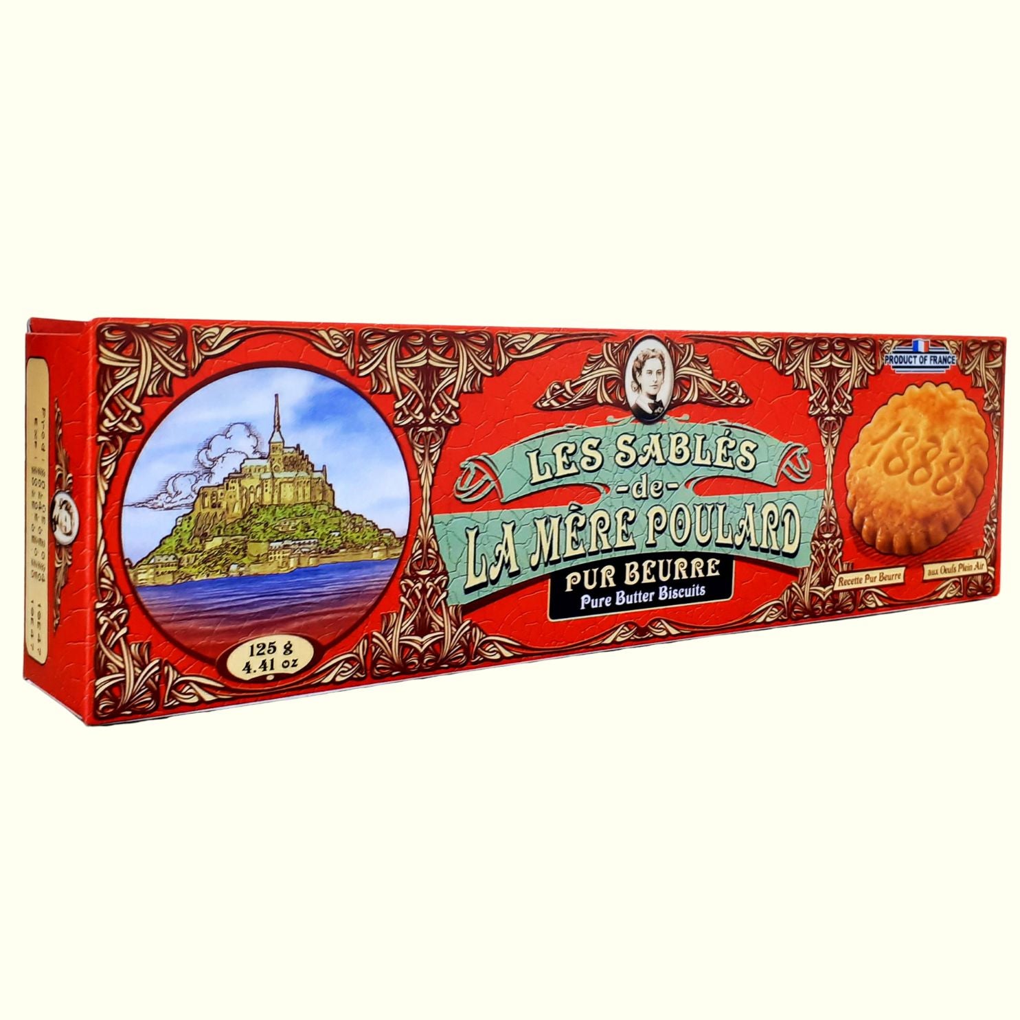 La Mère Poulard Pure Butter Biscuits Buttergebäck 125g - TopCandy