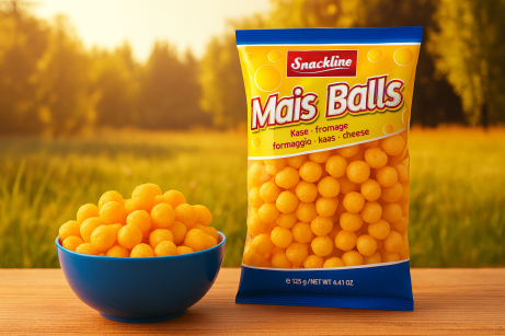 Snackline Mais Balls Käse 125g