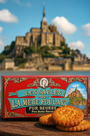 La Mère Poulard Les Sablés Pure Butter 125g