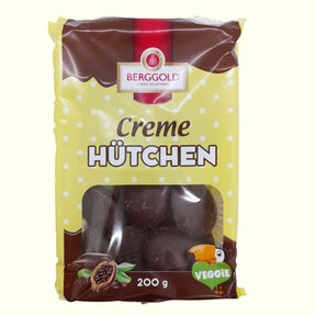 Berggold Schokolierte Creme Hütchen 200g
