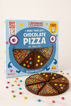 Bernard Chocolatier Schokoladen Pizza 105g