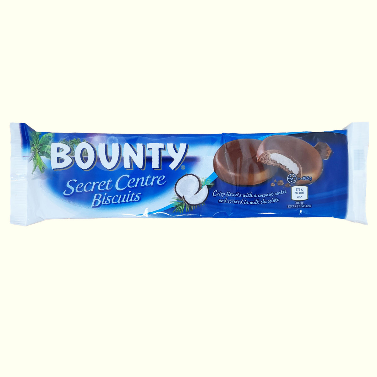 Bounty Secret Centre Biscuits Kekse 132g