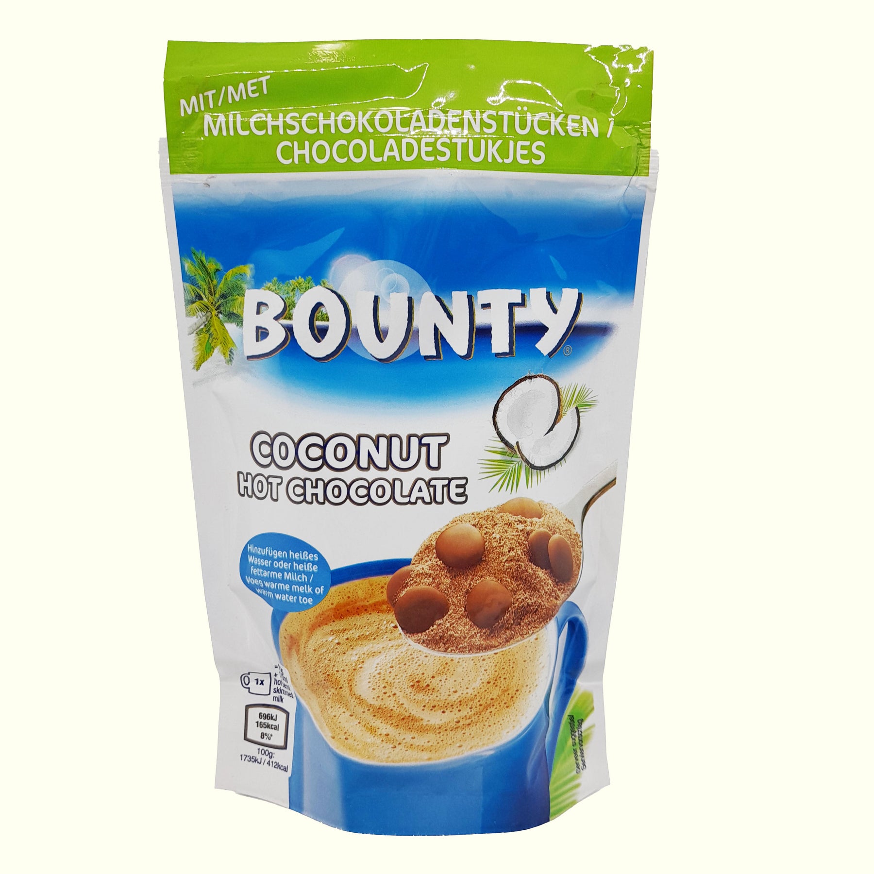 Bounty Coconut Hot Chocolate Drinks 140g