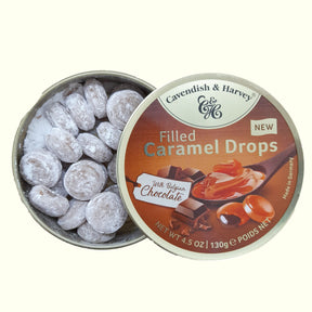 Cavendish & Harvey Filled Caramel Drops With Finest Chocolate 130g