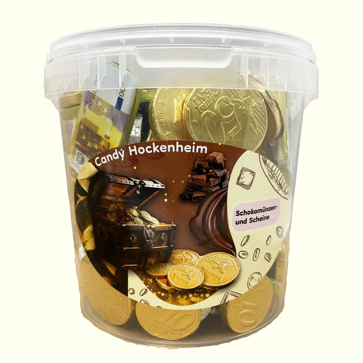 Candy Hockenheim Goldtaler Schokoladengeld aus Milchschokolade 750g