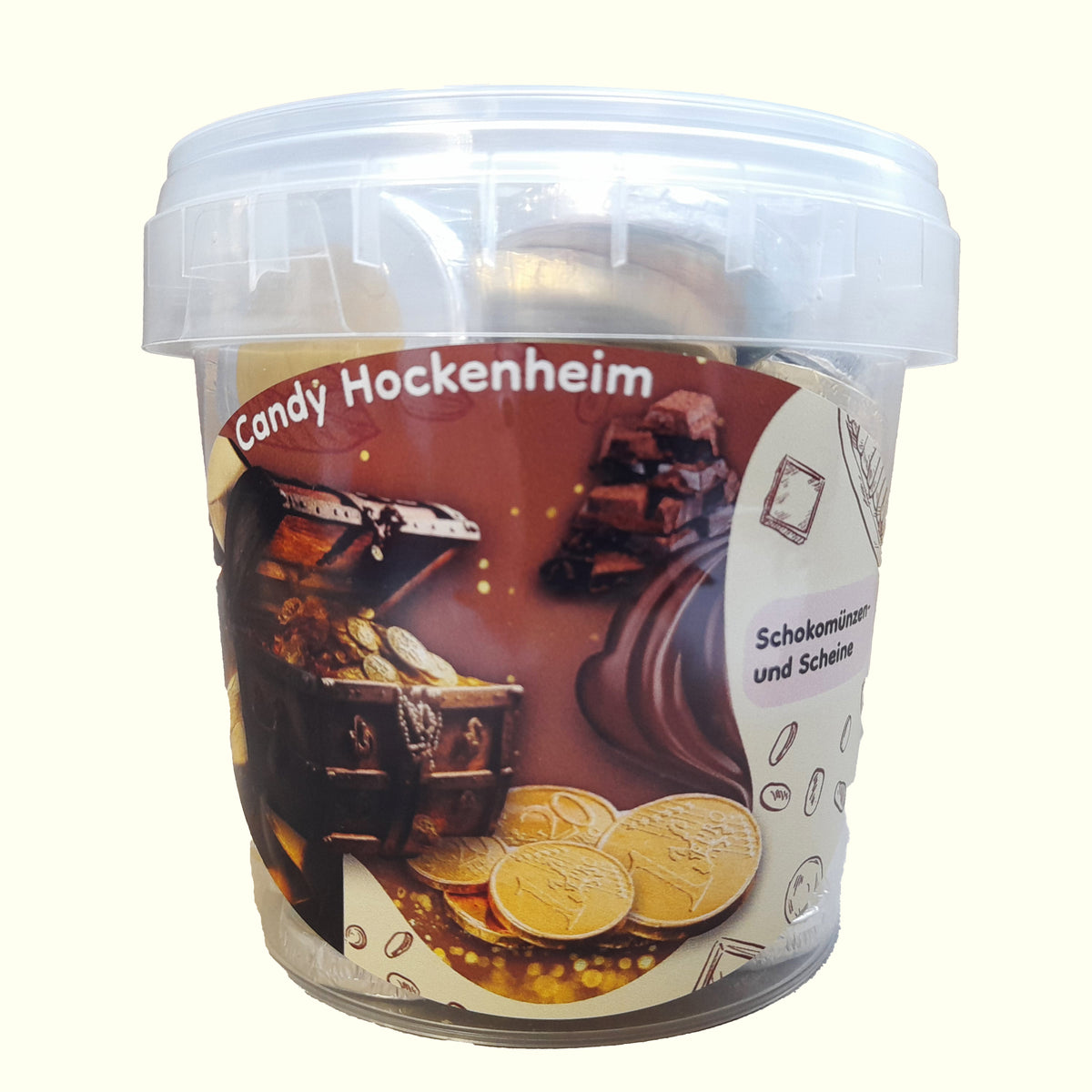Candy Hockenheim Goldtaler Schokoladengeld aus Milchschokoalde 400g