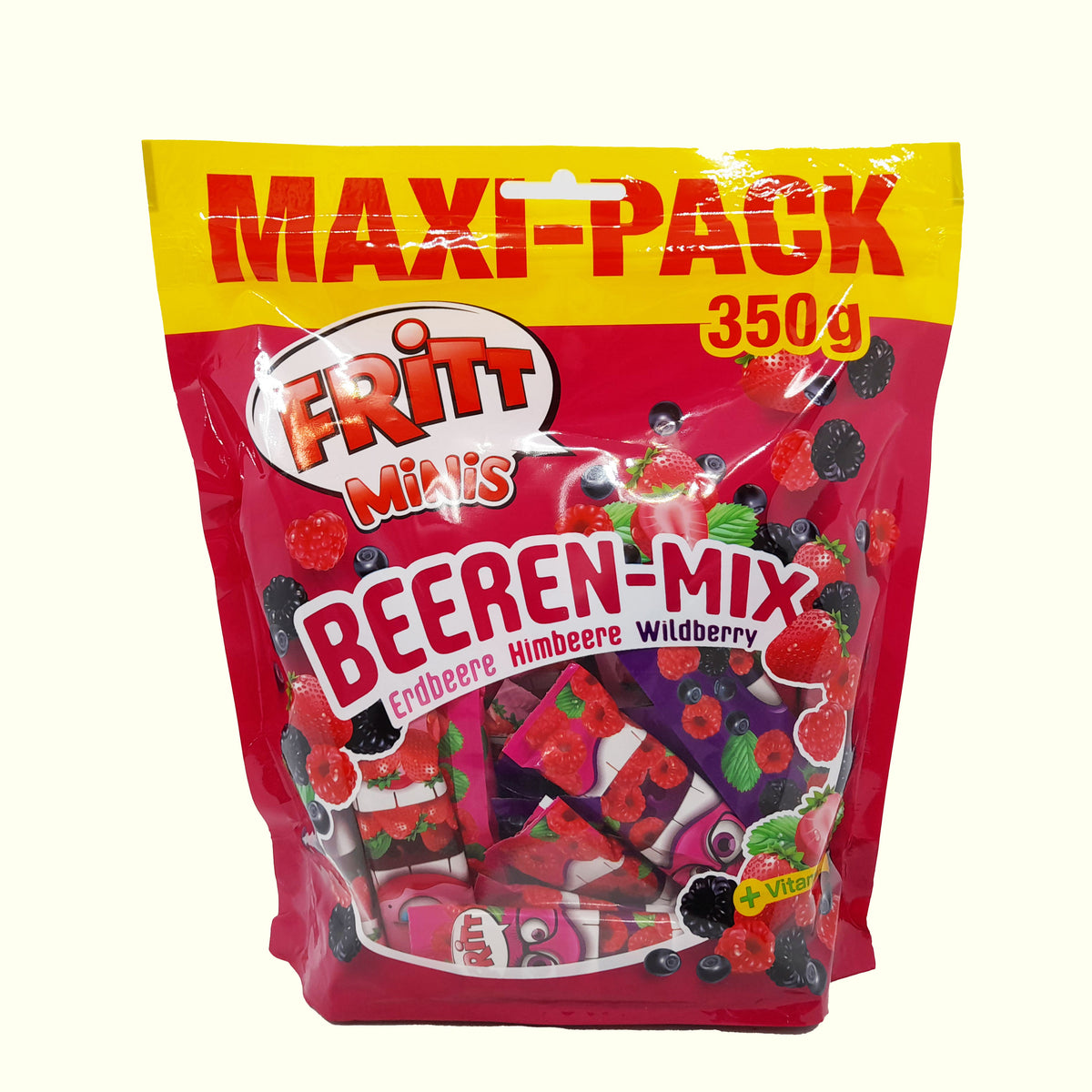 Fritt Maxi- Pack Kaubonbonmischung Beerenmix 350g