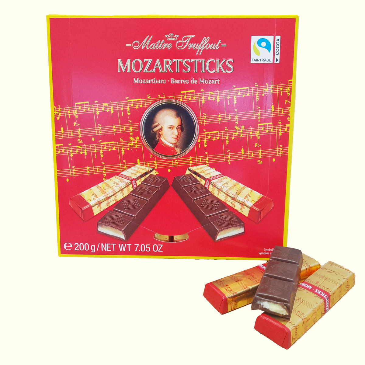 Maître Truffout Mozartsticks Mozartbars 200g