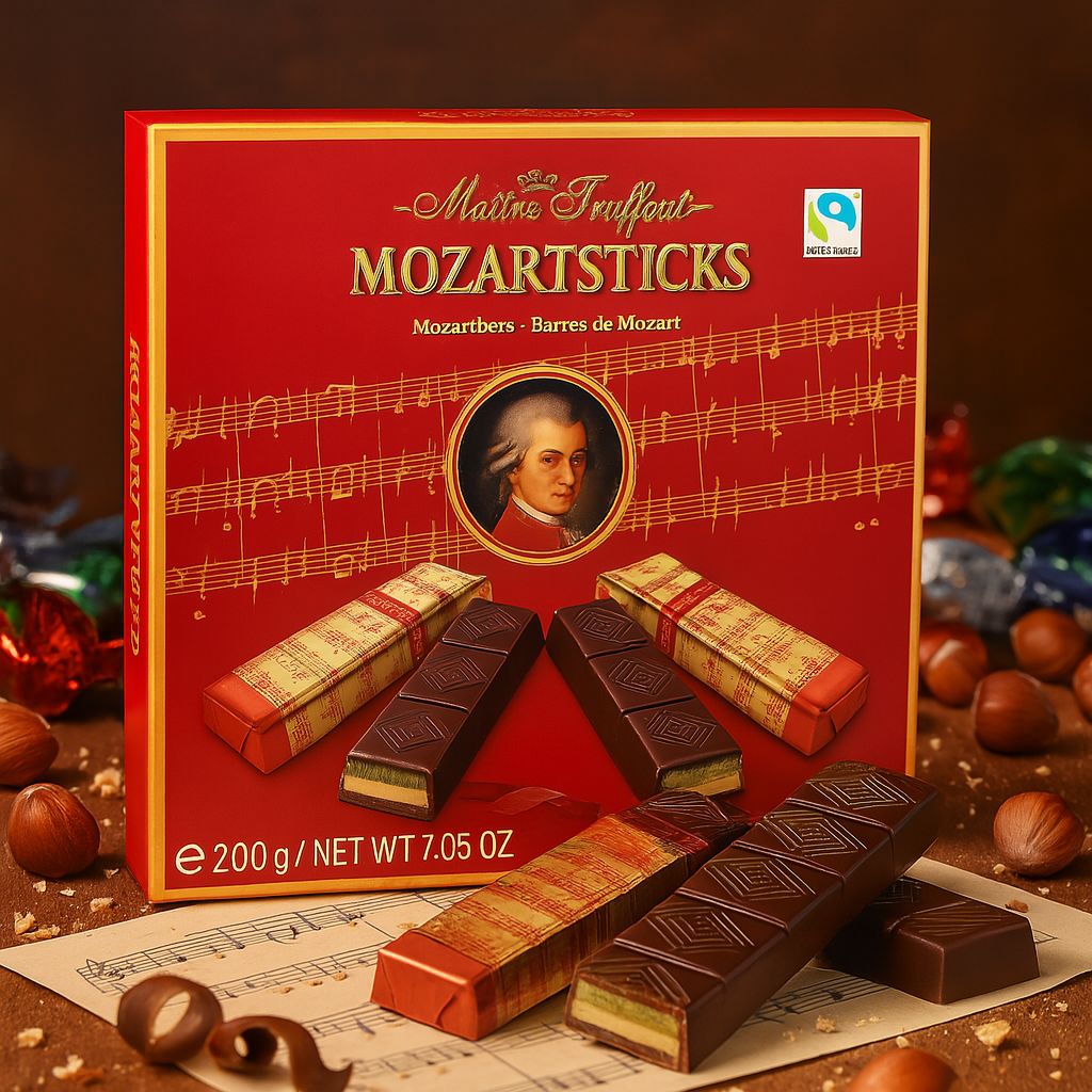 Maître Truffout Mozartsticks Mozartbars 200g