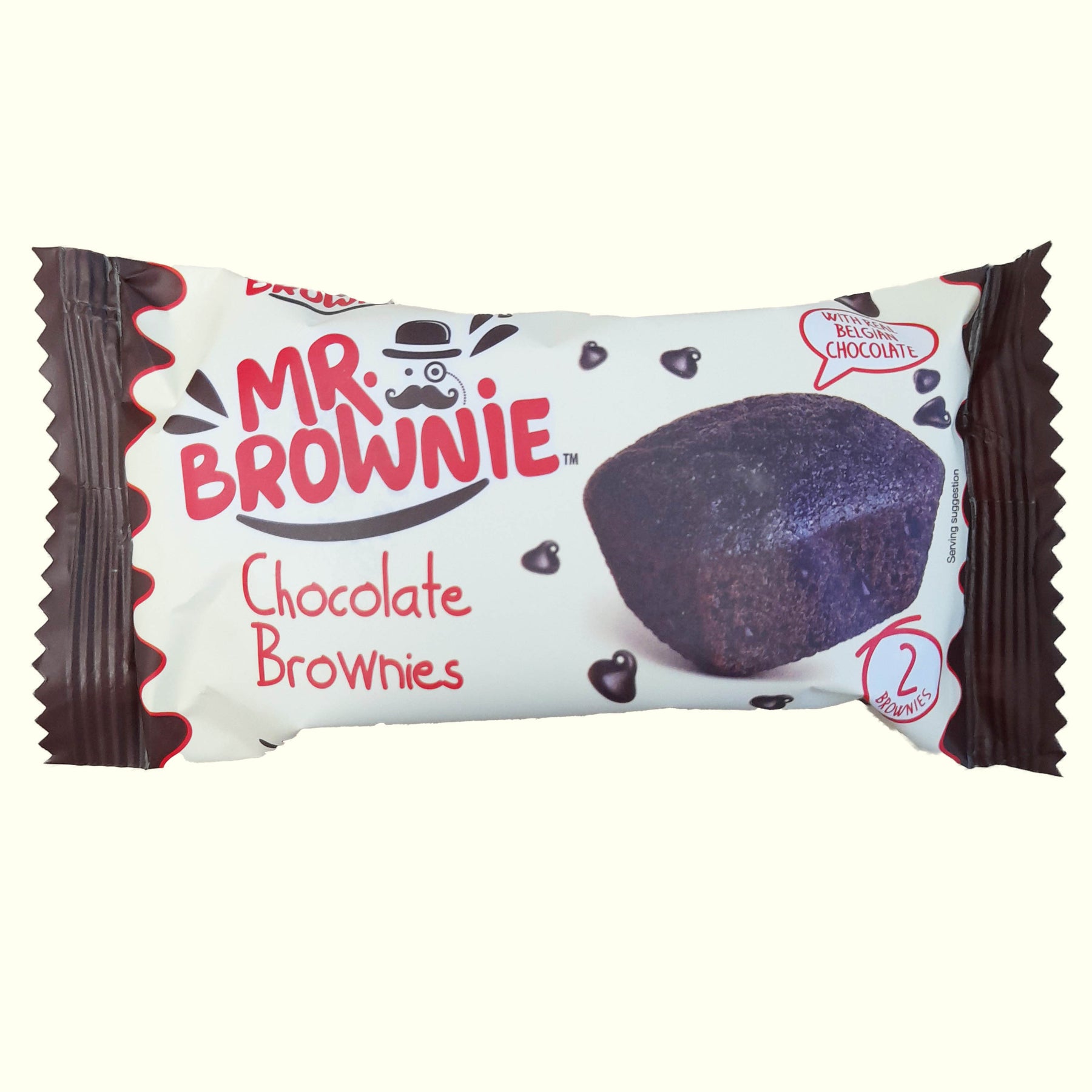 Mr. Brownie Chocolate Brownies 2 x 25g