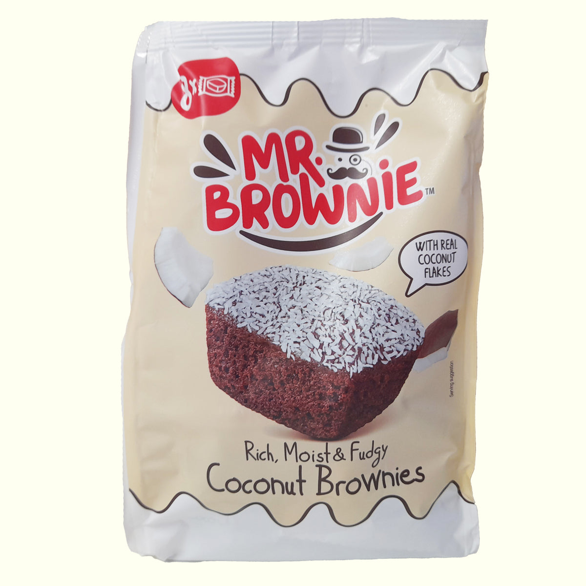 Mr. Brownie Coconut Brownies 8 Stück 200g
