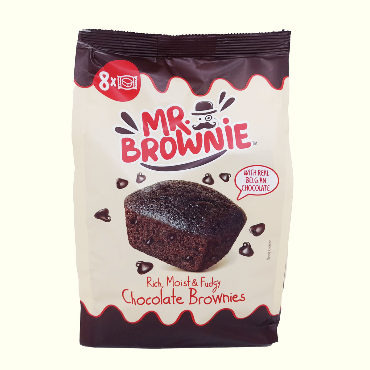 Mr. Brownie Chocolate Brownies 8 Stück 200g
