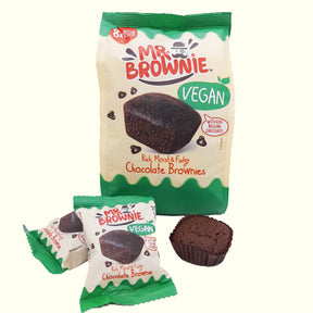 Mr. Brownie Vegan Chocolate Brownies 8 Stück 200g