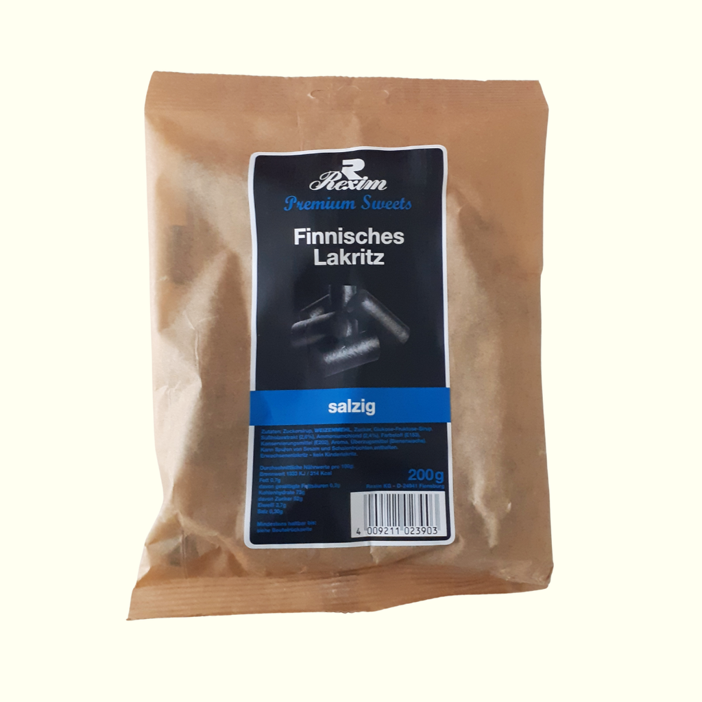 Rexim Premium Sweets Finnisches Lakritz Salzig 200g