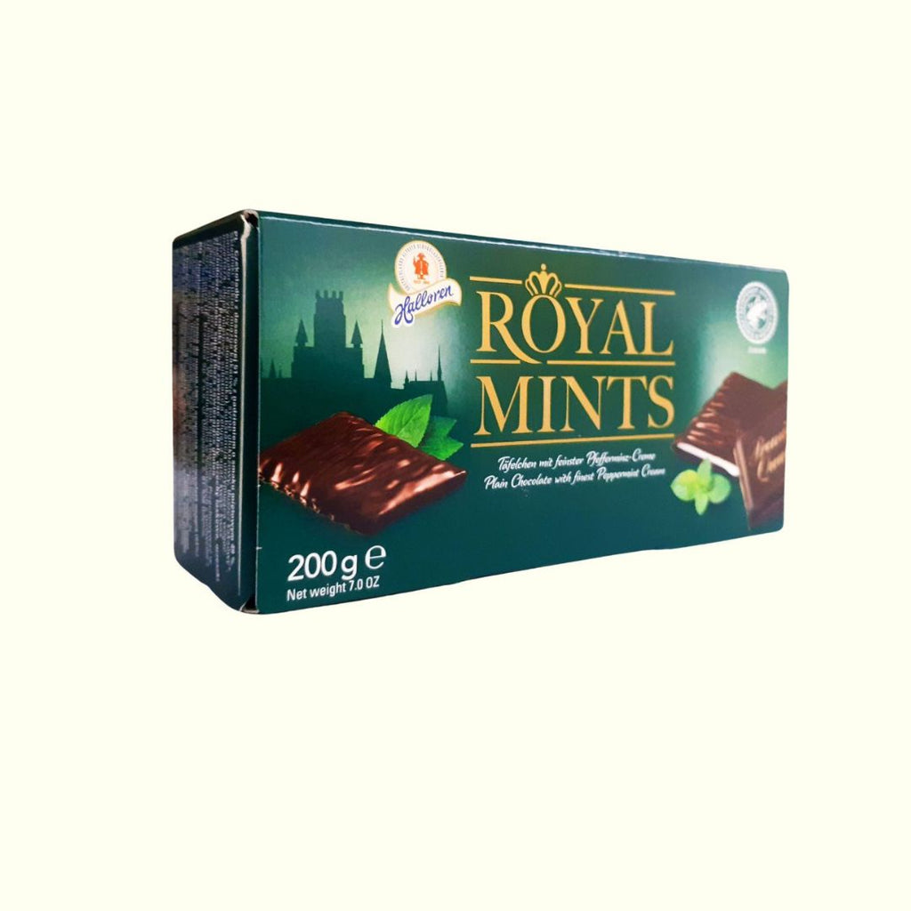 Halloren Royal Mints 200g Schokotäfelchen