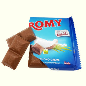 Romy gefüllte Milchschokolade mit Kokoscreme 200g