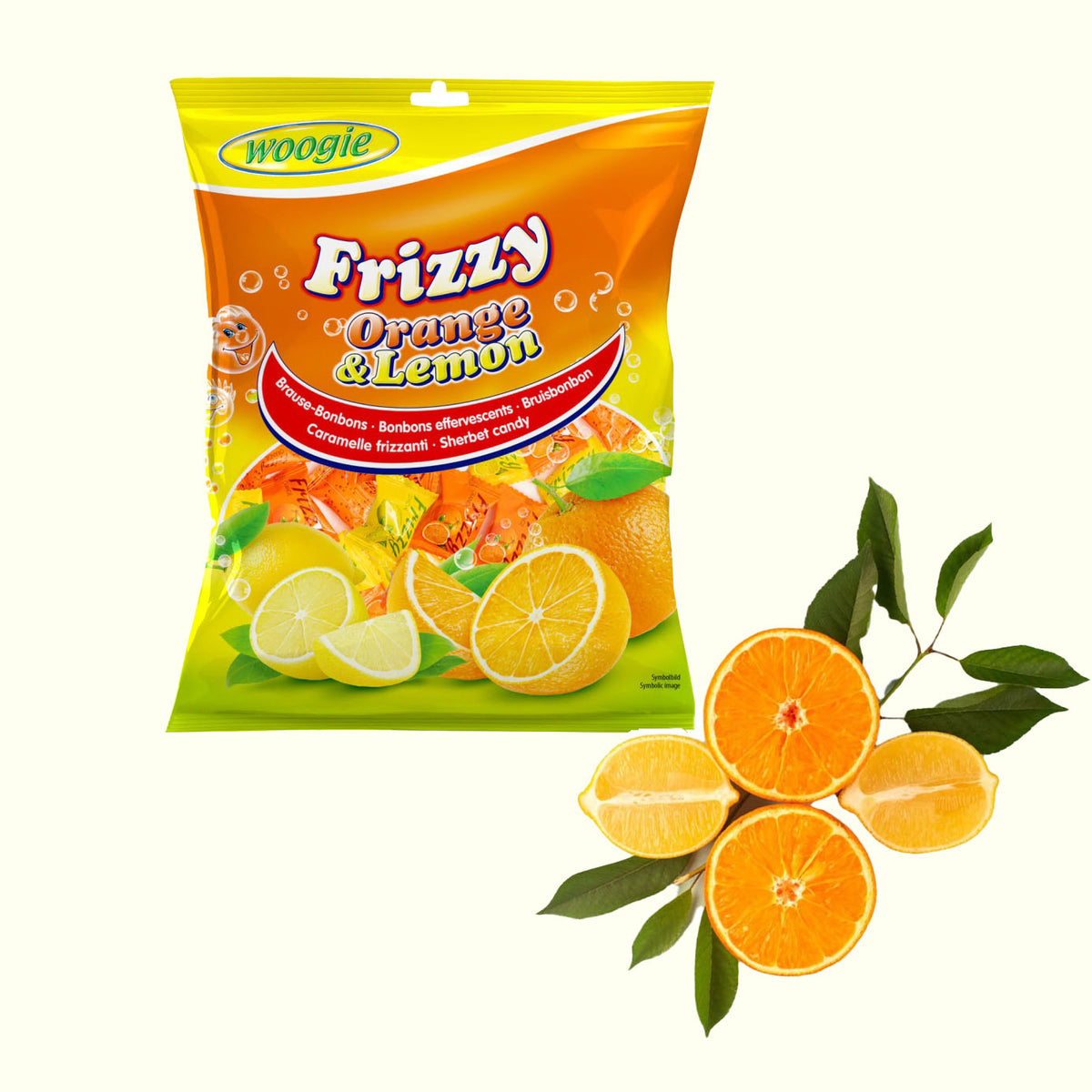 Woogie Frizzy Orange & Lemon Brausefüllung 170g