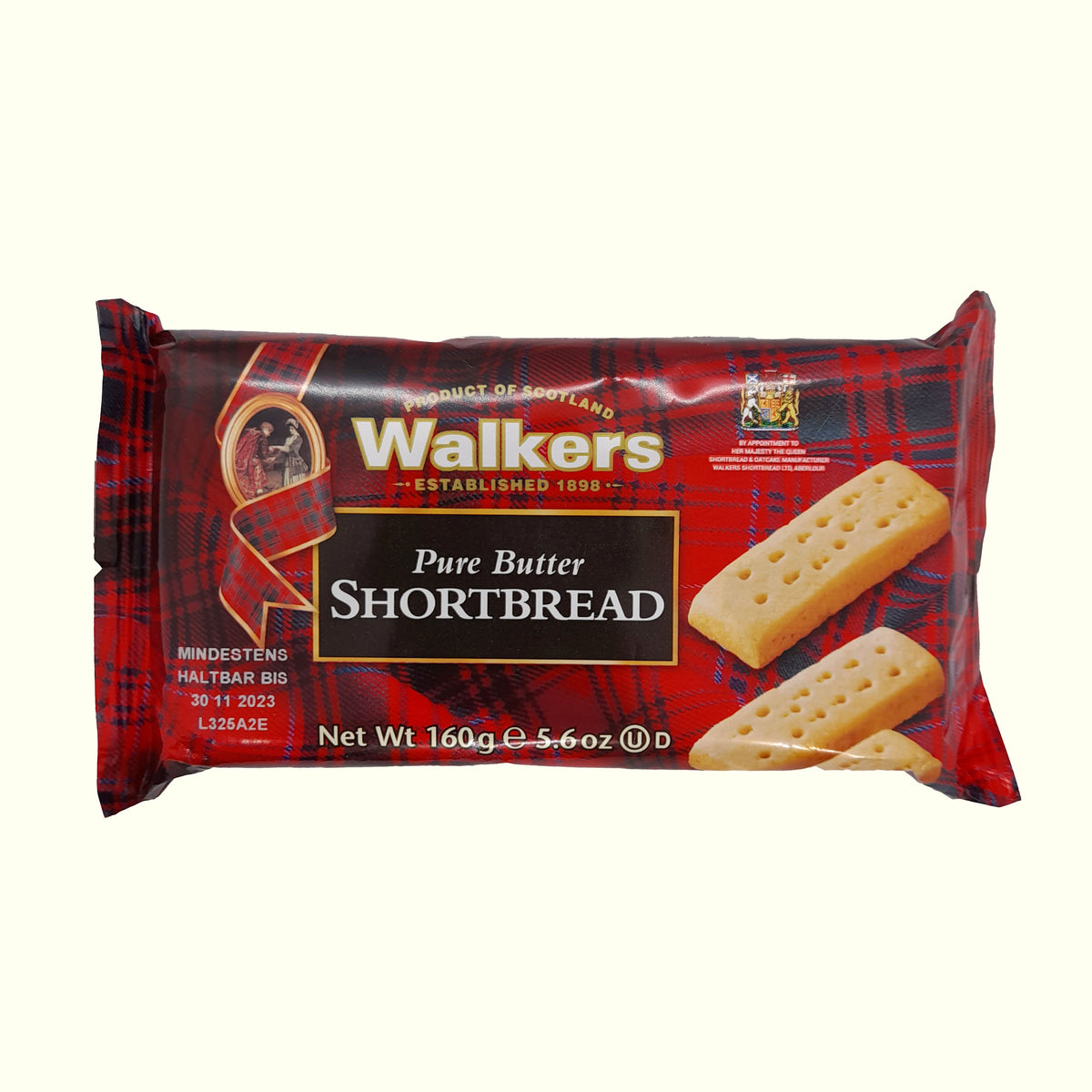 Walkers Shortbread Pure Butter Fingers 160g