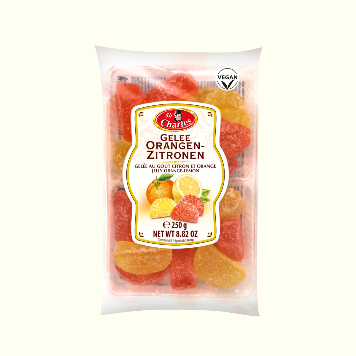 Sir Charles Geleemischung Orange-Zitrone – Gezuckertes Fruchtgelee 250g