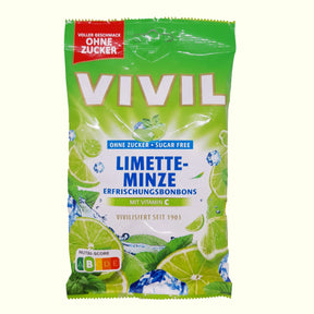 Vivil Limette Minze Erfrischungsbonbons - 120g