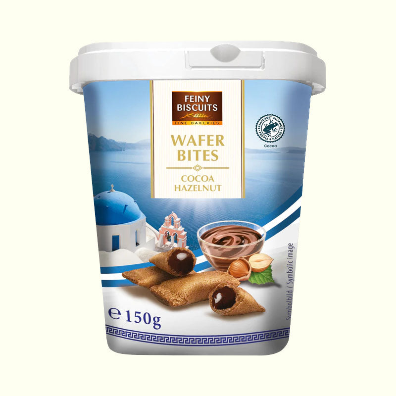 Feiny Biscuits Wafer Bites Cocoa Hazelnut 150g