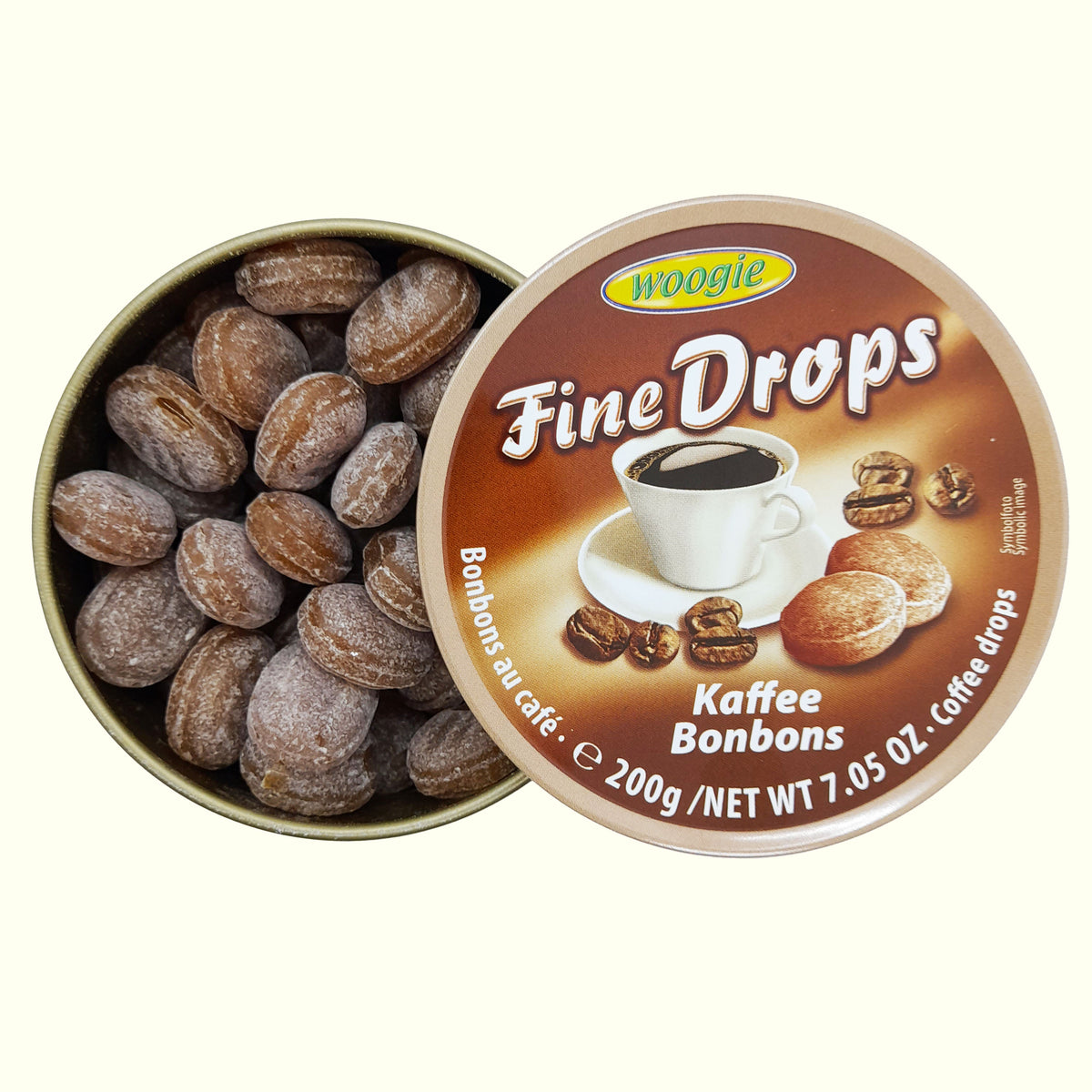 Woogie Fine Drops Kaffee Bonbons 200g