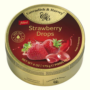 Cavendish & Harvey Strawberry Drops 175g - TopCandy