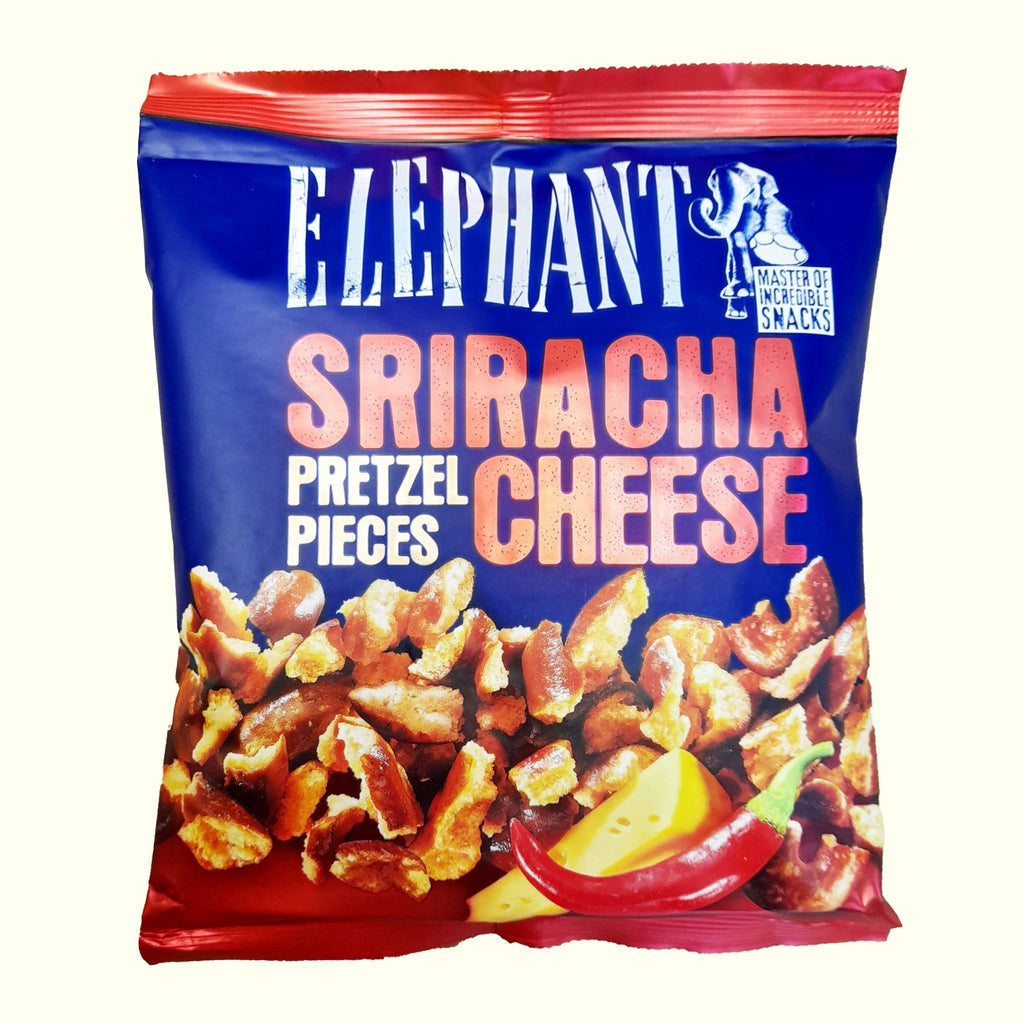 Elephant Pretzel Pieces Sriracha Cheese Käse 125g