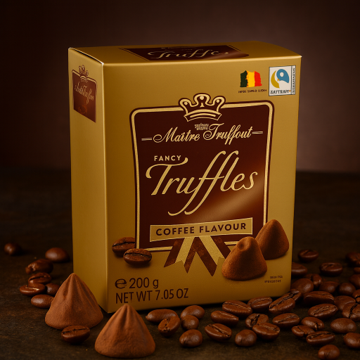 Maître Truffout Fancy Gold Truffles Kaffee 200g