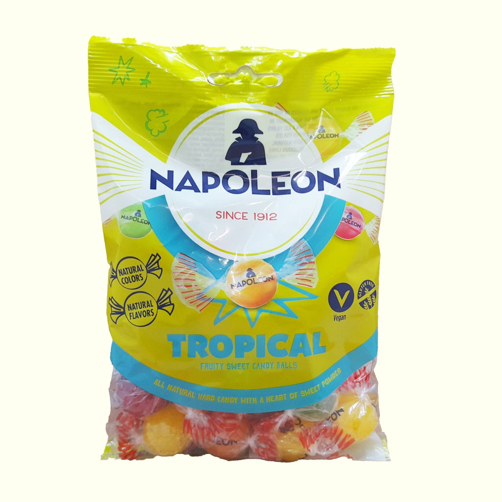 Napoleon Tropical Bonbons mit Brausefüllung 130g | 19 Stück