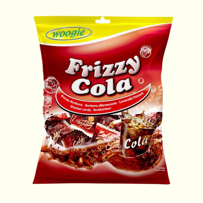 Woogie Bonbons Frizzy Cola mit Brausefüllung 170g