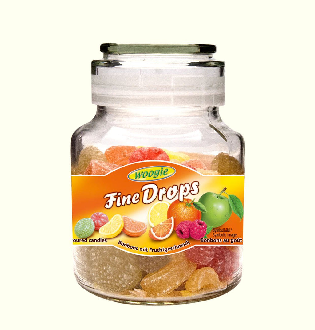 Woogie Bonbons Früchtemixgeschmack im Glas 300g