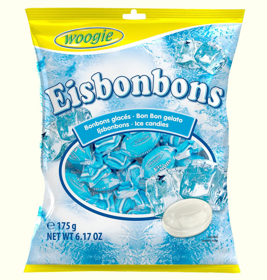 Woogie Eisbonbons Erfrischungs- Hartkaramellen 175g