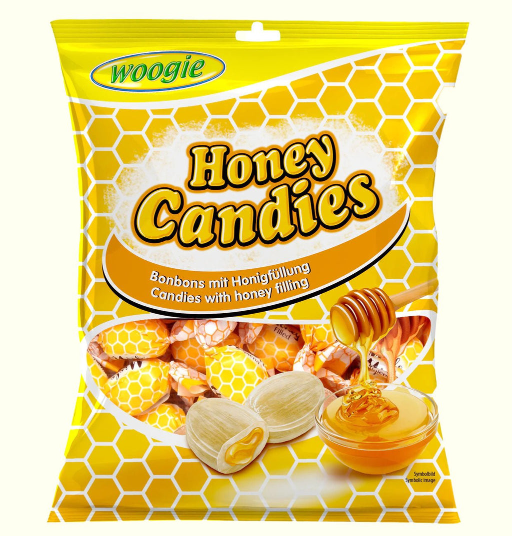 Woogie Honey Candies gefüllte Honigbonbons 150g